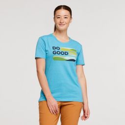 Cotopaxi Womens Do Good Stripe Organic T- Shirt