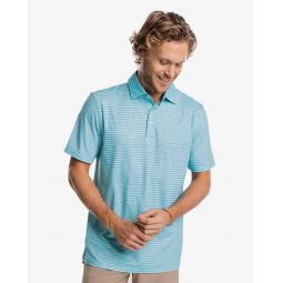 Southern Tide Mens Driver Wymberly Stripe Performance Polo Shirt