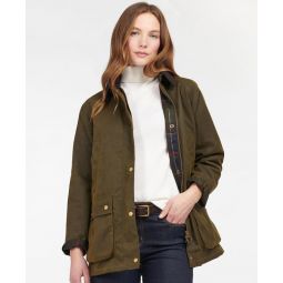 Barbour Womens Acorn Waxed Cotton Jacket