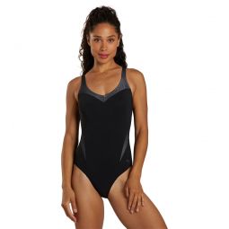 Arena Womens Isabel Light Cross Back One Piece Swimsuit