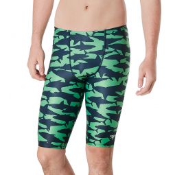 Speedo Vibe Mens Eco Pro LT Printed Jammer Swimsuit
