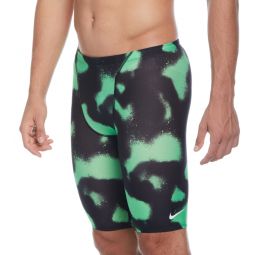 Nike Mens HydraStrong Multi Print Jammer Swimsuit