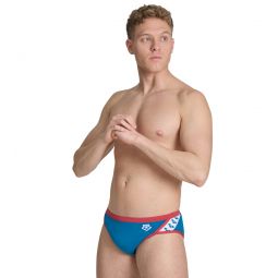 Arena Mens Icons Solid Brief Swimsuit