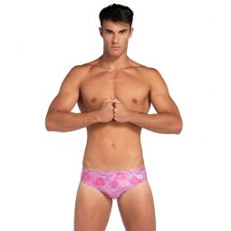 Arena Mens Breast Cancer Awareness Brief Swimsuit