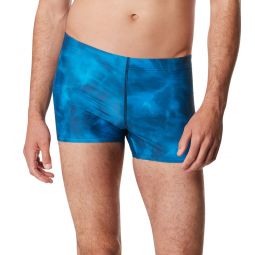 Speedo Mens Printed Square Leg Swimsuit