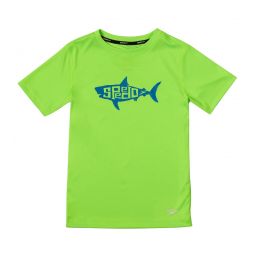 Speedo Boys Short Sleeve Graphic Swim Shirt (Little Kid, Big Kid)