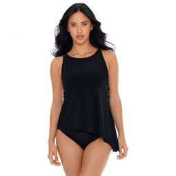 Magicsuit by Miraclesuit Womens Hoops Gabriella Tankini Top