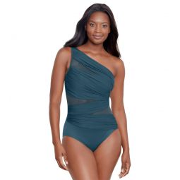 Miraclesuit Womens Network Jena One Piece Swimsuit