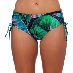 Next by Athena Womens Destination Akela Mid-Rise Cinch Bikini Bottom