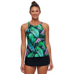 Next by Athena Womens Extend Akela Tankini Top (BC, D Cup)