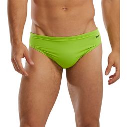 TYR Mens Solid Brief Swimsuit
