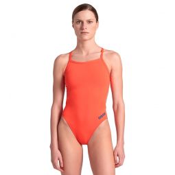 Arena Womens Solid Challenge Back One Piece Swimsuit
