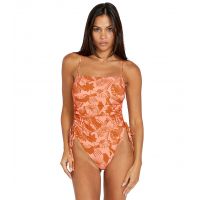 Volcom Womens Blocked Out One Piece Swimsuit