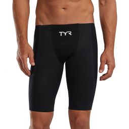 TYR Mens Solid Shockwave High Waist Jammer Tech Suit Swimsuit