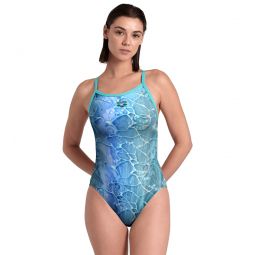 Arena Womens Water Day Challenge Back One Piece Swimsuit