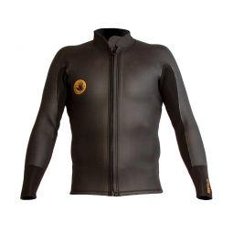 Body Glove Mens 2 mm Heritage Front Zip Wetsuit Jacket