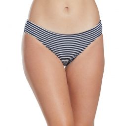 Ralph Lauren Textured Stripe Hipster Bikini Bottom