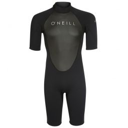ONeill Mens 2MM Reactor II Back Zip Short Sleeve Spring Suit