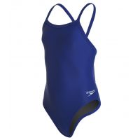 Speedo PowerFLEX Eco Solid Flyback Youth Swimsuit