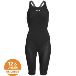 TYR Womens Thresher Open Back Tech Suit Swimsuit