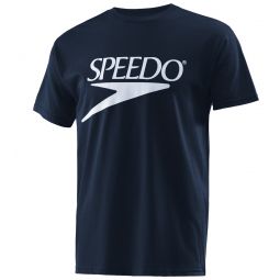 Speedo Unisex Vintage Logo Short Sleeve Crew Tee