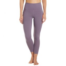 Everyday Yoga Uphold Solid High Waisted 7/8 Leggings With Pockets 25