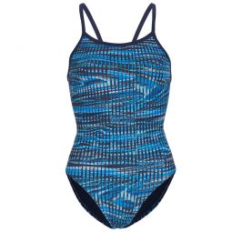 Sporti Drift Thin Strap One Piece Swimsuit Youth (22-28)