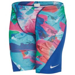 Nike Mens HydraStrong Multiple Print Jammer Swimsuit