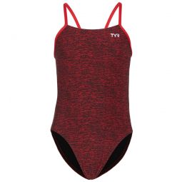 TYR Girls Lapped Cutoutfit One Piece Swimsuit