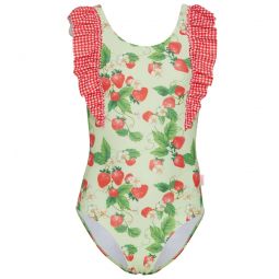 Seafolly Girls Strawberry Sundae One Piece Swimsuit (Baby, Toddler, Little Kid)