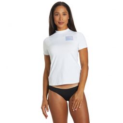 Billabong Womens Core Loose Fit Short Sleeve UPF 50 Surf Shirt