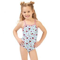 Dolfin Girls Dottie One Piece Swimsuit (Toddler, Little Kid)