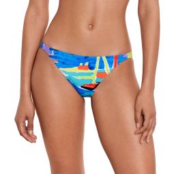 Ralph Lauren Womens Harbor Scenic Side Tab Devin Hipster Bikini Bottom