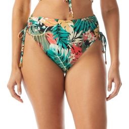 Coco Reef Womens Passio Flower Inspire High Waist Bikini Bottom