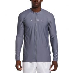 Nike Mens Hydro UV Dri Fit Long Sleeve Zip Top