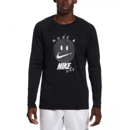 Nike Mens Hydro Long Sleeve Swim Shirt