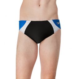 Speedo Vibe Mens Dual Colorblock One Brief Swimsuit