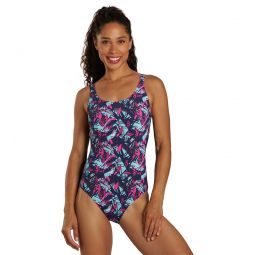 Arena Womens Bodylift Francy Wing Back One Piece Swimsuit