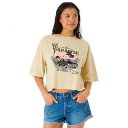 Rip Curl Womens Escape to Paradise Heritage Tee Shirt