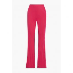 Brooklyn stretch-jersey flared pants