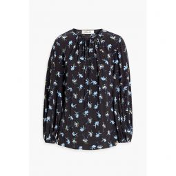 Freddie printed jersey blouse