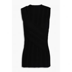 Artemesia cutout ribbed-knit top