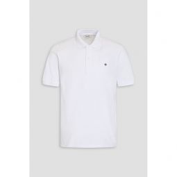 Cotton-pique polo shirt