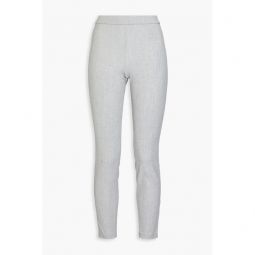 Adbelle wool-blend flannel leggings