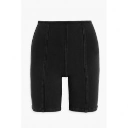 French cotton-blend terry shorts