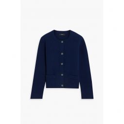 Wool and cashmere-blend cardigan