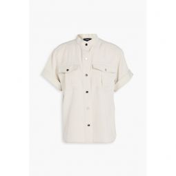Lyocell-twill shirt