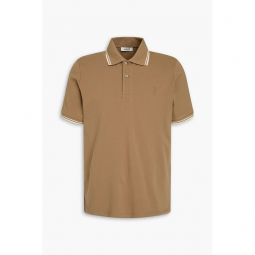 Cotton-pique polo shirt
