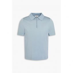 Knitted polo shirt