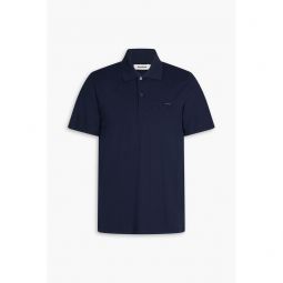 Cotton-pique polo shirt
